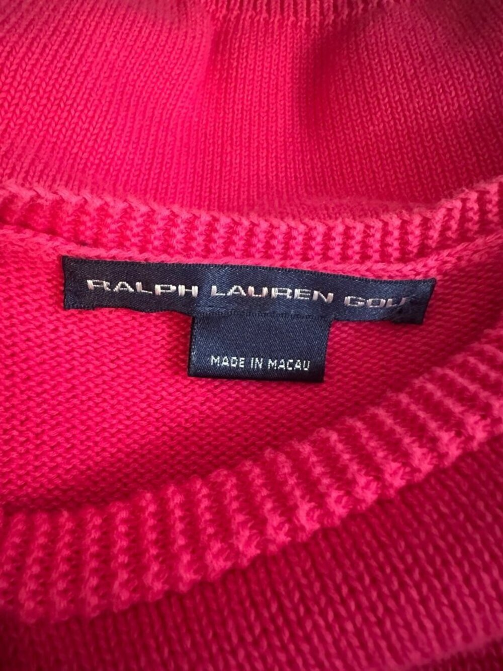 Ralph Lauren Golf knit sweater Vest - Picture 3 of 6